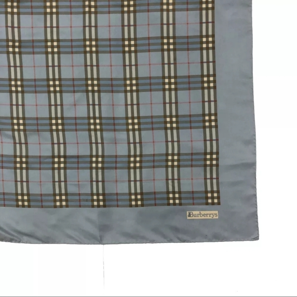 Burberrys Vintage Check Silk Scarf - Picture 4 of 9